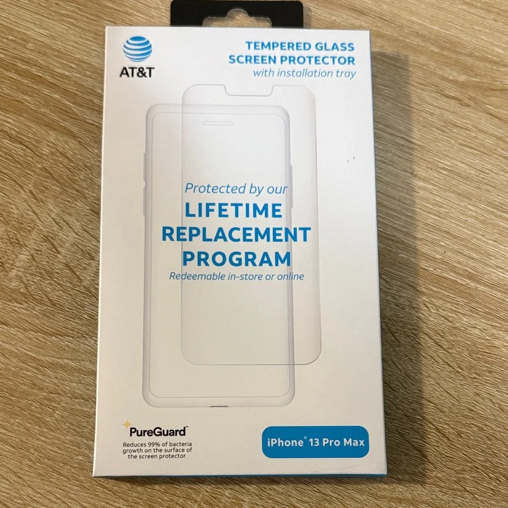 Tempered Glass Screen Protector for iPhone 13 Pro Max - Clear